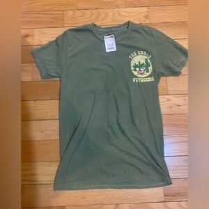 Peanuts Green Short Sleeve Tee